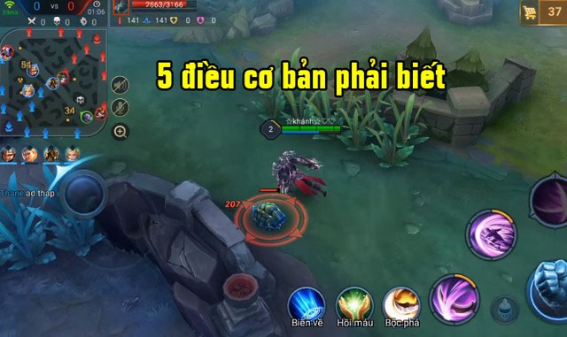Liên Quân Mobile: 5 kiến thức cơ bản cần biết để giúp quá trình leo rank thêm hiệu quả