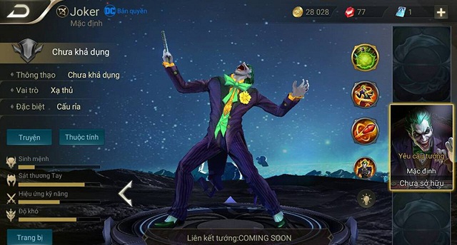 Liên Quân Mobile: Game thủ không chịu nạp thẻ sẽ khó có cơ hội sở hữu Joker vĩnh viễn “ngay và luôn”