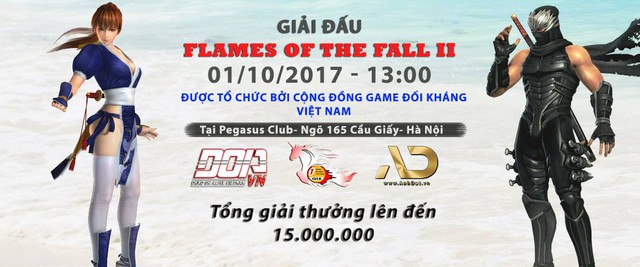 Xuất hiện giải đấu game đối kháng đình đám tại Hà Nội, đến xem cũng có quà to mang về