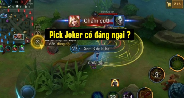 Liên Quân Mobile: 3 lý do khiến game thủ phải lo lắng trước việc đồng đội pick Joker