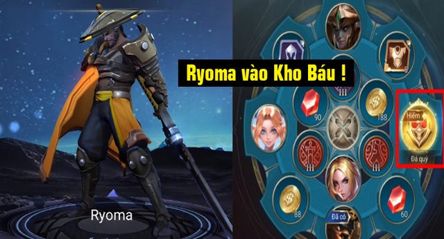 Liên Quân Mobile: Vị tướng thứ 50 là Ryoma sẽ được đưa vào Kho Báu, game thủ lại ca thán game “hút máu”