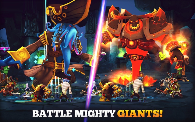 Giants War: Game thẻ tướng mới Của GAMEVIL chính thức Closed Beta ngày 17/10