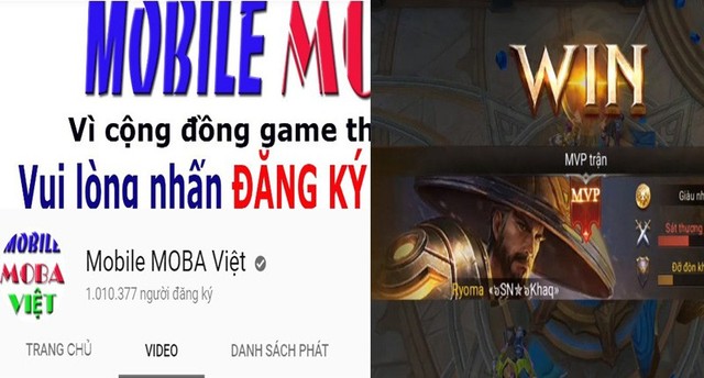 Liên Quân Mobile: Kênh youtube MOBA Việt chính thức đạt 1 triệu lượt subscribe chỉ sau 1 năm hoạt động