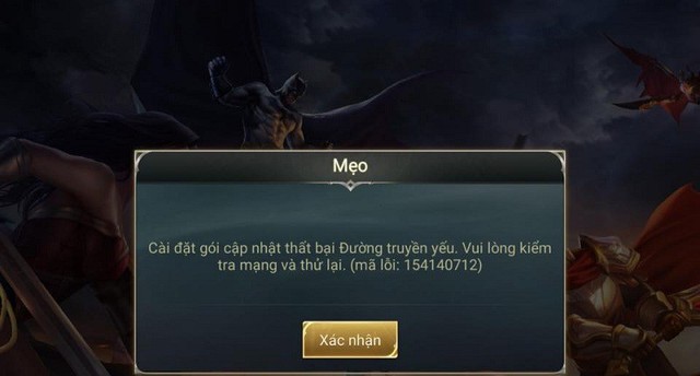 Liên Quân Mobile: Game thủ đề nghị NPH đền bù vì lỗi đường truyền xảy ra lúc 15h30 ngày 12/11