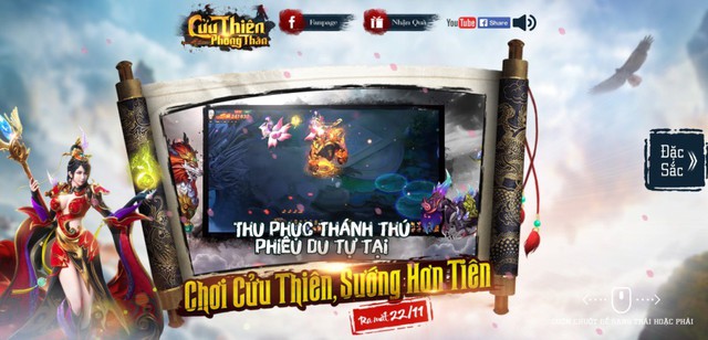 Cửu Thiên Phong Thần tung teaser, mở cửa tại Việt Nam ngày 22/11