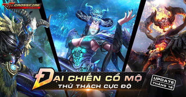 Sức mạnh vũ khí mới trên chiến trường Crossfire Legends tháng 12