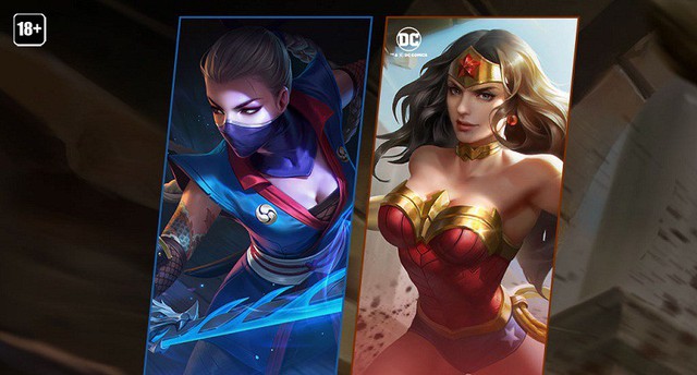 Liên Quân Mobile: Game thủ có thể mua Airi và Wonder Woman bằng 100% vàng trong năm mới 2018