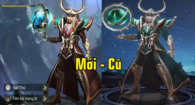 Liên Quân Mobile: Skin mặc định của Aleister sẽ bị thay đổi, không còn quá “nhái” Loki Marvel nữa