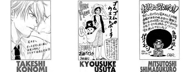  Bạn có thích cách vẽ của Takeshi Konomi (The Prince of Tennis), Kyousuke Usuta (Sexy Commando Gaiden:Sugoi Yo!! Masaru-San) và Mitsutoshi Shimabukuro (Toriko) không? 