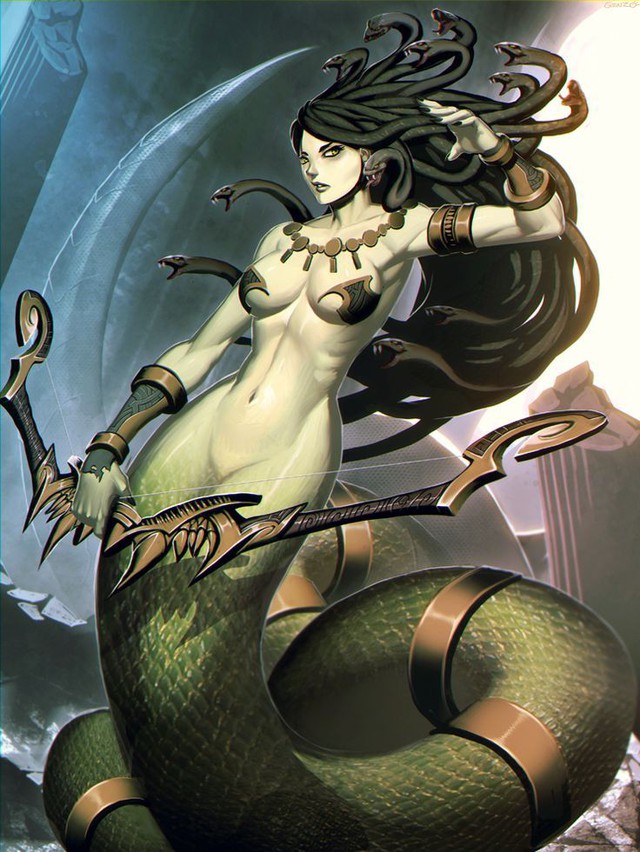  Nữ thần rắn Medusa 