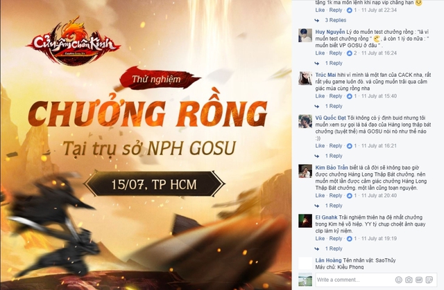 Chưởng Rồng có một sức hút khó cưỡng đối với nhiều game thủ