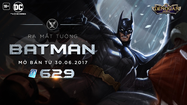 Liên Quân Mobile: 3 lý do khiến game thủ không mặn mà với việc dùng Batman để leo rank