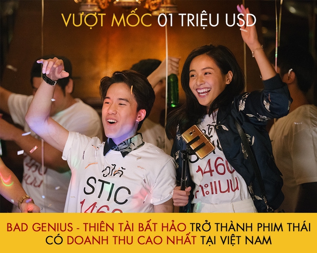 Bad Genius – Thiên Tài Bất Hảo vượt mốc 1 triệu USD trở thành phim Thái có Doanh thu cao nhất tại Việt Nam