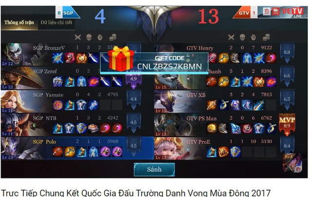 Liên Quân Mobile: Game thủ bức xúc khi xem stream trực tiếp giải ĐTDV thì lag, giá trị code thì… cùi bắp