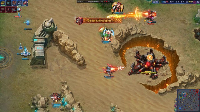 Tranh giành cự nham trong Map MOBA 5vs5