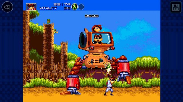 Gunstar Heroes - Game hành động bắn súng không thua gì Contra ngay trên Mobile