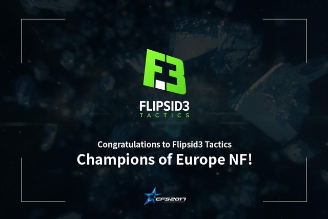  Flipsid3 Tactics cũng là nhà vô địch vòng loại CFS 2017 khu vực châu Âu 
