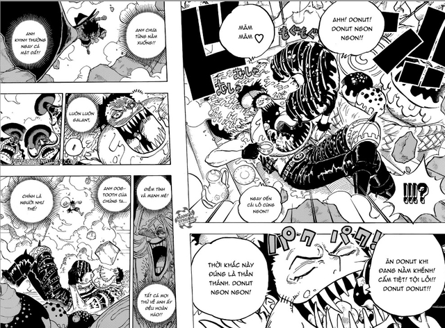 One Piece chapter 883: Luffy có thể đã tìm ra điểm yếu để đánh bại Katakuri