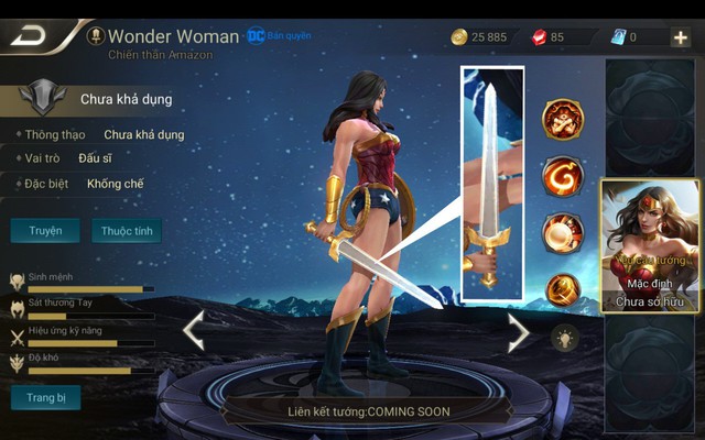 Liên Quân Mobile: Những món vũ khí của Wonder Woman đã được thể hiện ra sao trong giao tranh?