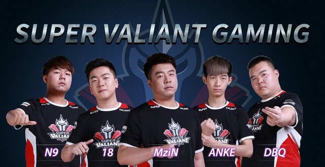  Đội hình Super Valiant: N9, 18, MzinN, ANKE, DBQ 