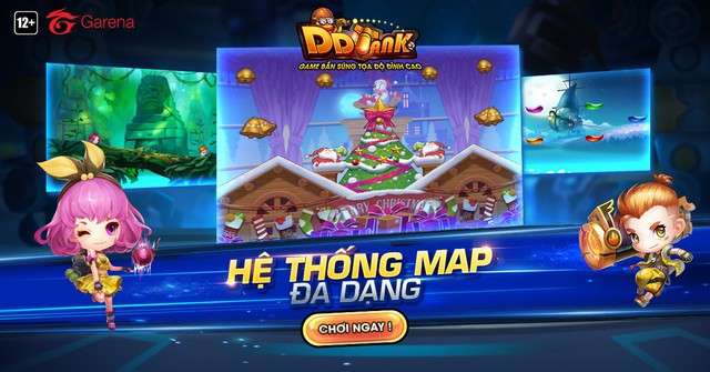 DDTank - Game bắn súng tọa độ hấp dẫn vừa được Garena phát hành tại Việt Nam