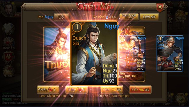 Game mobile chiến thuật Giang Sơn Của Trẫm bất ngờ “xuất hiện” tiếng Việt