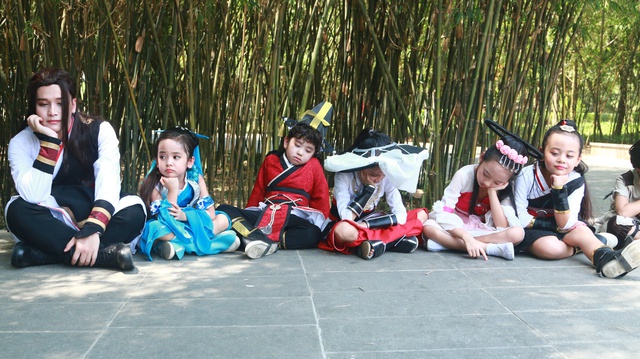 Chưởng môn Thần Thủy Cung phái vẫn giữ sự băng giá vốn có, nhưng vẫn không thể bớt “cute”