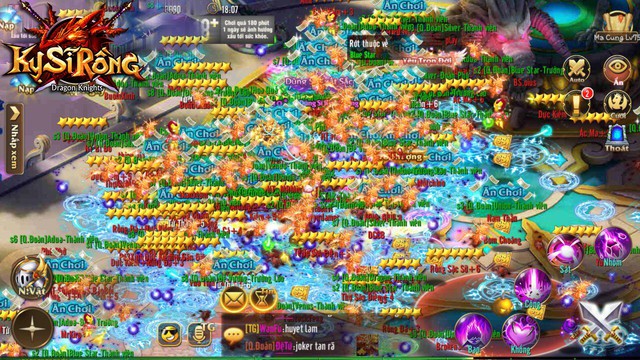 Không thể ngờ game MMORPG trên mobile ở Việt Nam lại có thể đông như thế này!