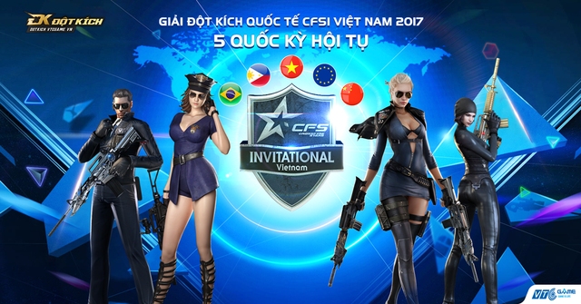 Giải đấu esports quốc tế - Đột Kích CFSI 2017 chính thức quay trở lại Việt Nam