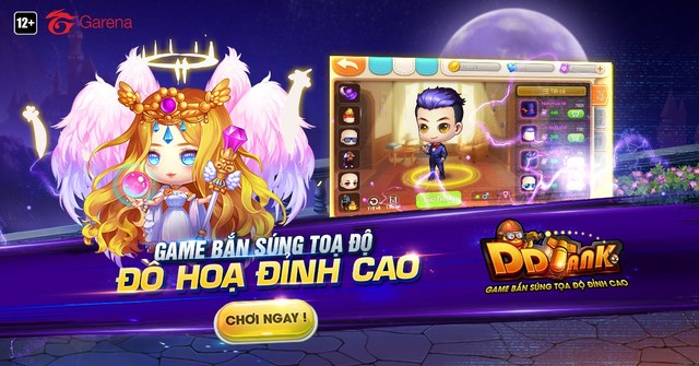 DDTank - Game bắn súng tọa độ hấp dẫn vừa được Garena phát hành tại Việt Nam