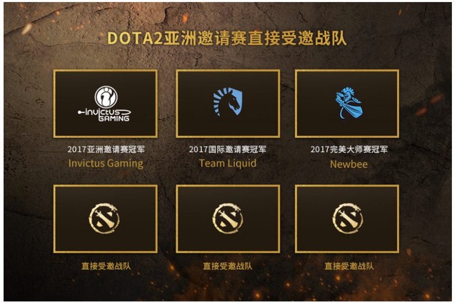DOTA 2 Asia Championship 2018 lộ diện những cái tên đầu tiên được mời
