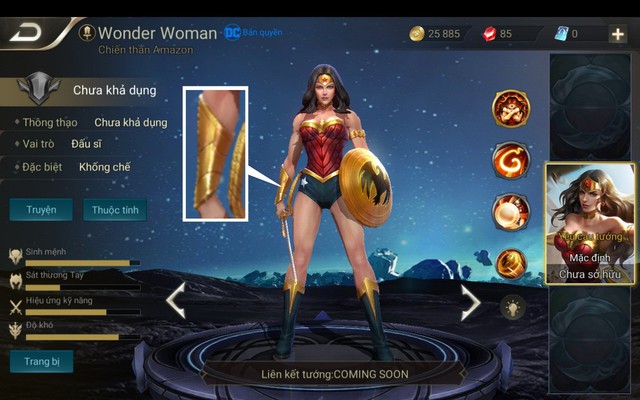 Liên Quân Mobile: Những món vũ khí của Wonder Woman đã được thể hiện ra sao trong giao tranh?