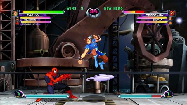  Spiderman solo vs Chun li – hấp dẫn phải không nào 