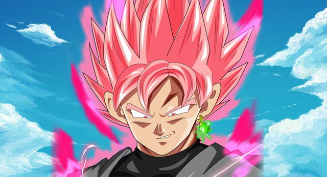  Thậm chí trong Arc Trunk tương lai, người hâm mộ còn phát hoảng khi được chiêm ngưỡng mái tóc “màu hường” của Black Goku 