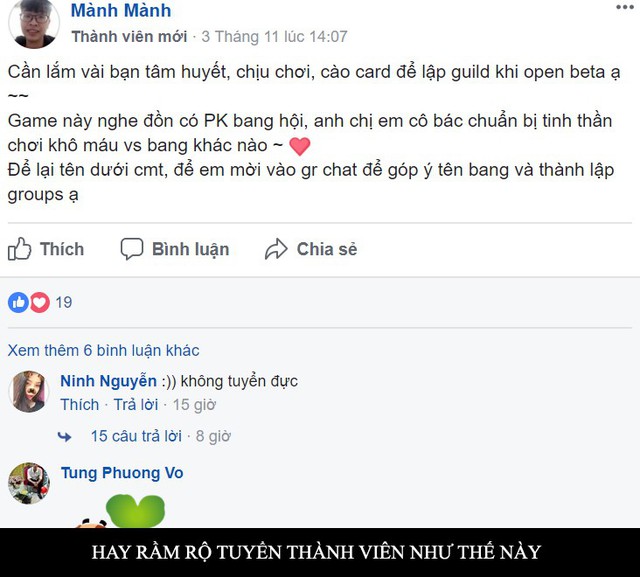 Thanh niên vào group hỏi: 