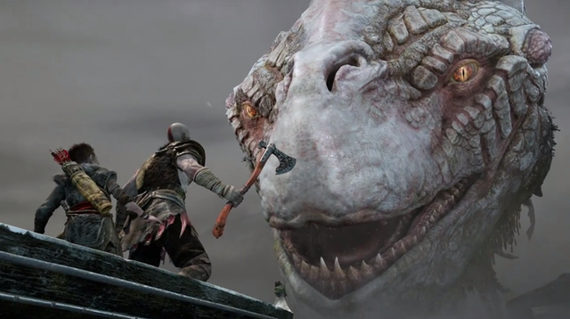 Jörmungandr xuất hiện lần đầu trong trailer God of War tại E3 2017 