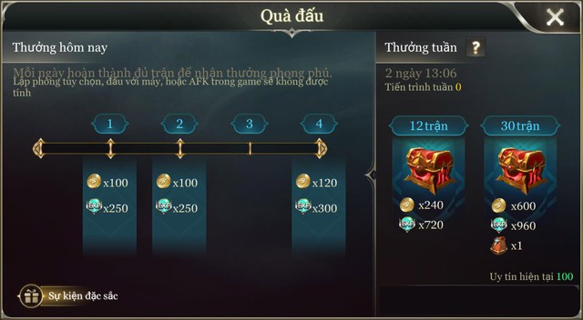 Liên Quân Mobile: Phải chăng giảm lượng vàng kiếm được mỗi tuần là để “bắt” game thủ nạp tiền mua skin SS?