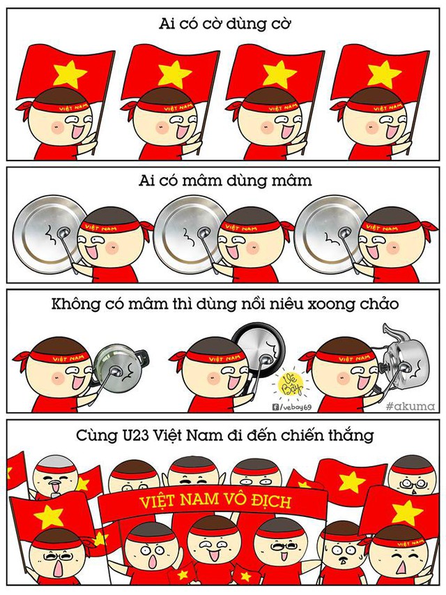 Thích mê loạt fanart về những hình ảnh đáng nhớ của đội tuyển U23 Việt Nam cưng muốn xỉu