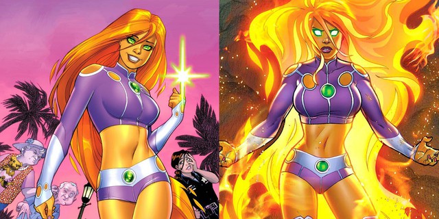 Đội anh hùng teen Titans lại gây nhức mắt vì tạo hình xấu phát hờn của Starfire - Ảnh 2.