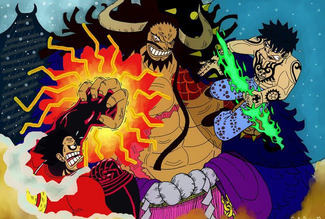 One Piece: Kaido sẽ tiêp tục biến thân thành hình dạng nửa người nửa Rồng trong Chapter tiếp theo? - Ảnh 3.