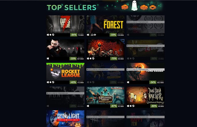 Halloween Sale chính thức khởi động, Steam giảm giá sập sàn cả tấn game khủng - Ảnh 2.