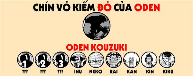 One Piece 920: 9 Samurai trong truyền thuyết được mệnh danh là Vỏ kiếm đỏ thời Oden, họ là ai? - Ảnh 1.