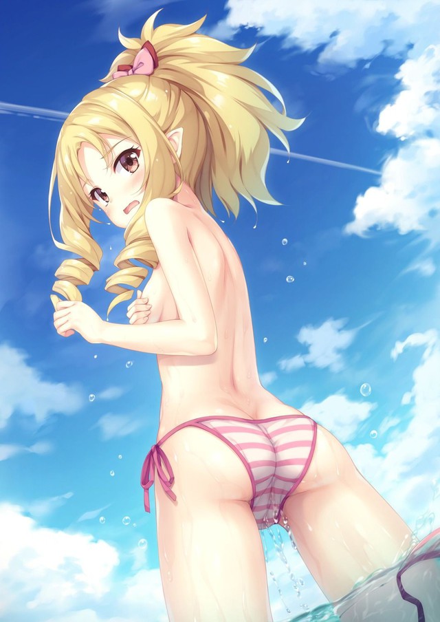 Giải nhiệt mùa hè cùng bộ ảnh Bikini nóng bỏng của các mỹ nhân trong To Love Ru - Ảnh 4.