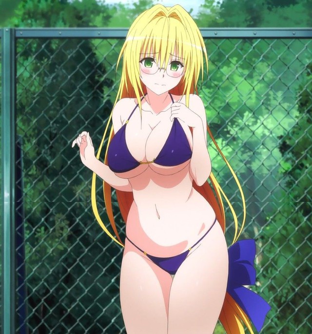 Giải nhiệt mùa hè cùng bộ ảnh Bikini nóng bỏng của các mỹ nhân trong To Love Ru - Ảnh 1.