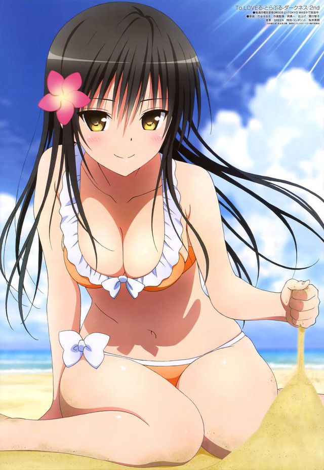 Giải nhiệt mùa hè cùng bộ ảnh Bikini nóng bỏng của các mỹ nhân trong To Love Ru - Ảnh 16.