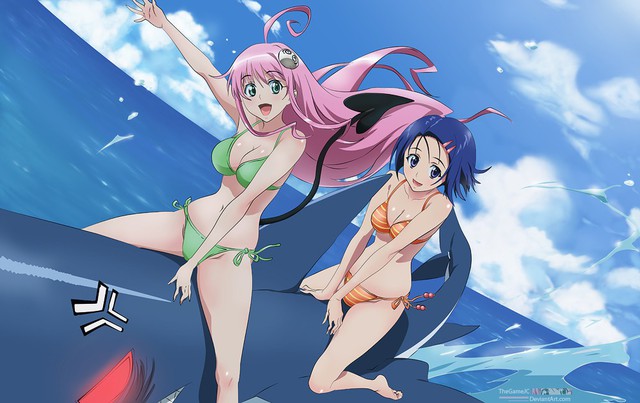 Giải nhiệt mùa hè cùng bộ ảnh Bikini nóng bỏng của các mỹ nhân trong To Love Ru - Ảnh 5.