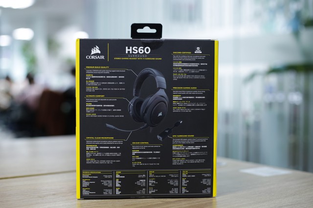 Corsair HS60: Tai nghe gaming nhã nhặn thanh cảnh, âm thanh vòm 7.1 tuyệt hảo - Ảnh 2.