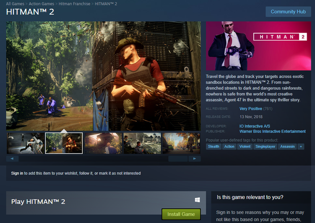 Hitman 2 vừa ra mắt đã bất ngờ mở cửa miễn phí cho game thủ thỏa sức trải nghiệm - Ảnh 1.
