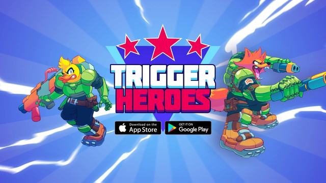 Trigger Heroes - Trải nghiệm phong cách bắn súng 4 nút cổ điển trên di động - Ảnh 1.
