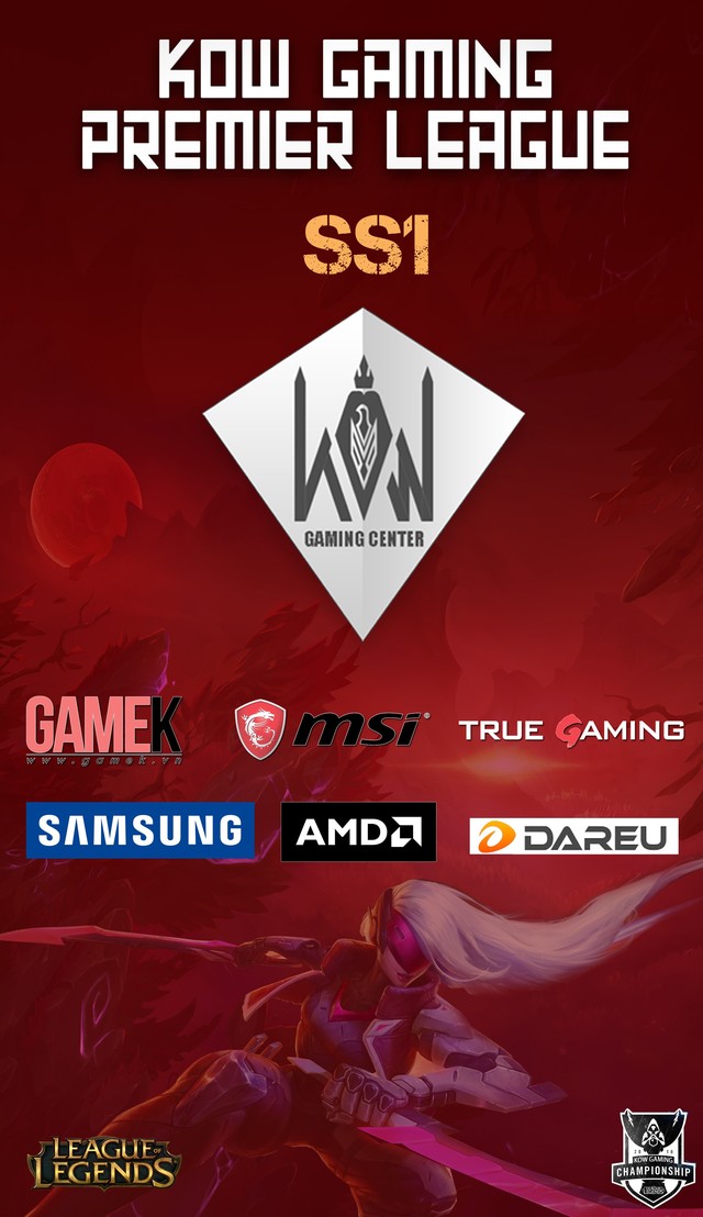 KOW GAMING PREMIER LEAGUE mùa 1: Giải đấu LMHT quy mô lớn của ông trùm Cyber Game KingOfWar - Ảnh 2.